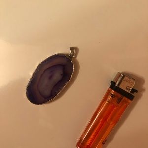 Purple pendant